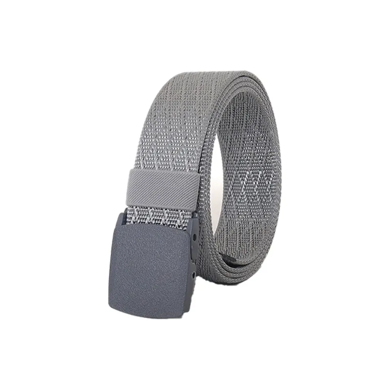 AAJF Casual Smooth Buckle Belt Imitation Nylon Men's Thickened Tactical Belt Men's-9
