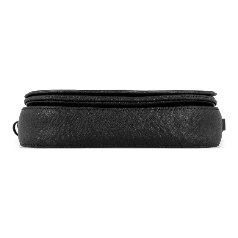TORY BURCH Emerson Leather Crossbody Bag, Shoulder Bag Women's Black-4