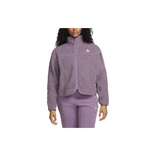 Nike ACG Jackets Women's Purple Gray