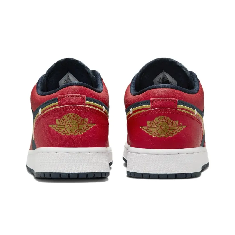 Air Jordan 1 Low 'Olympic Red'-4