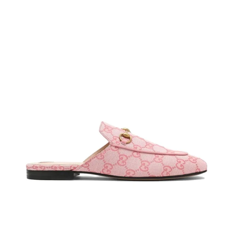 GUCCI 2015 Re Edition Princetown Closed Toe Slippers Women's Pink-1