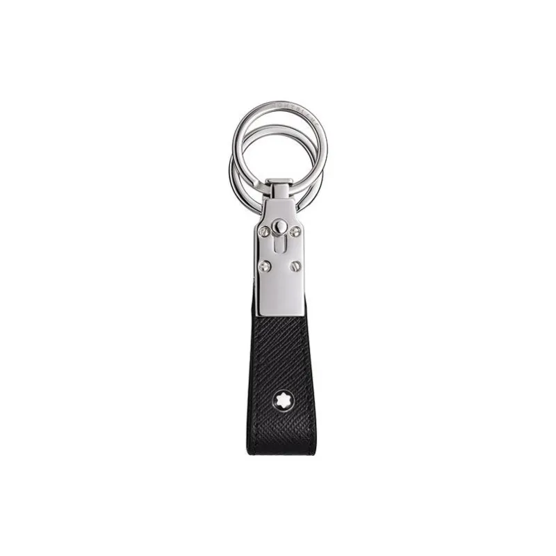 MONTBLANC Sartorial Leather Loop Keyring-2