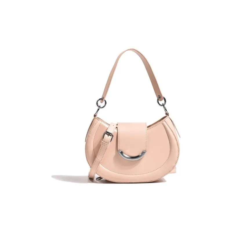 PINK·LAND PU Shoulder Bag Crossbody Bag Regular Women's Ecru/Green/Pink Blue/Black Khaki-12