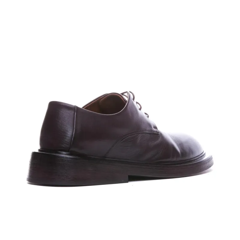 Marsèll Lace-up Leather Oxford Shoes-3