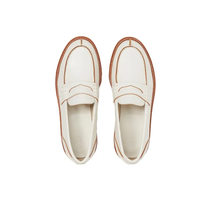 Hender Scheme Loafers Men's White-3