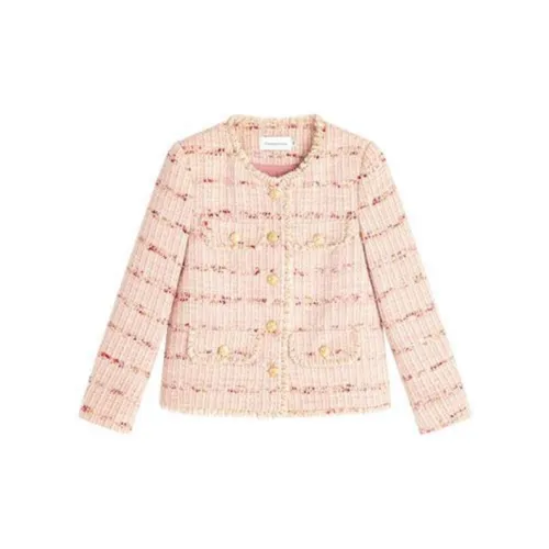 Famanxuan Jackets Women's Succulent Pink