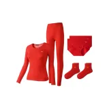 Cashmere Protein Clothing Set+Socks 2+Underpants 2 Women's