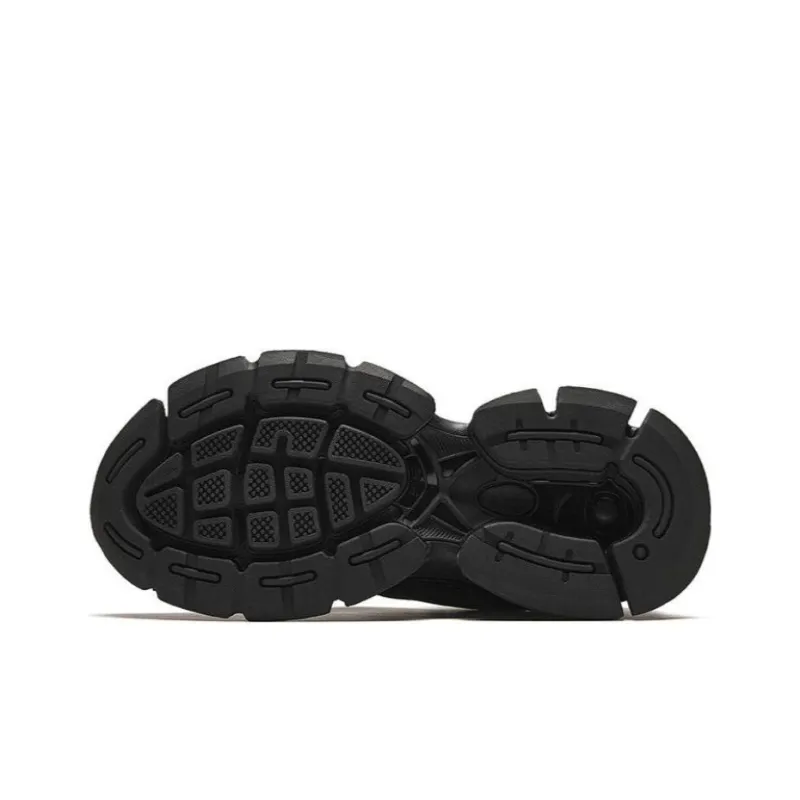Anta Abrasion-Resistant Low-Top Running Shoes Men's Black-4