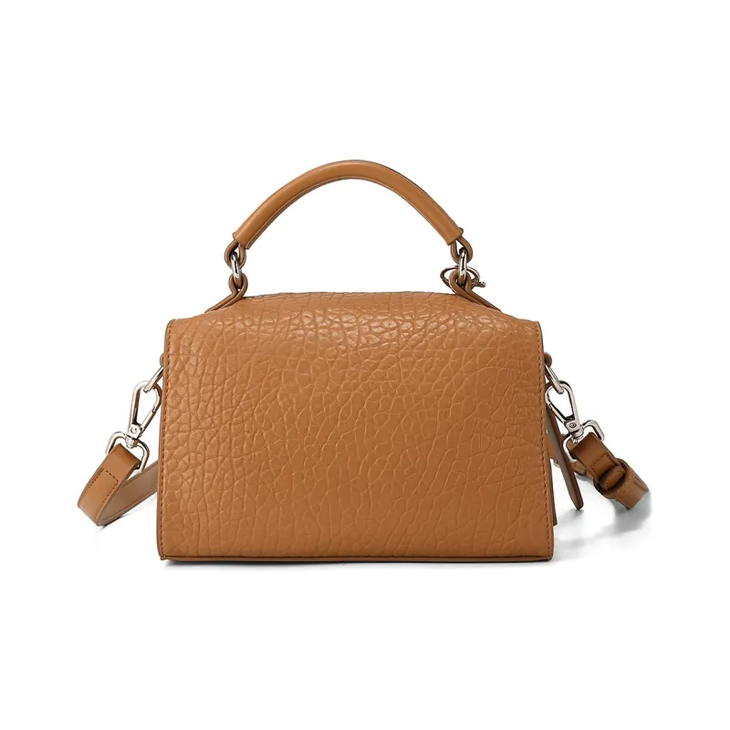 MEXICAN Polyurethane Handbag, Crossbody Bag Regular Women's Black/Ecru/Brown-7