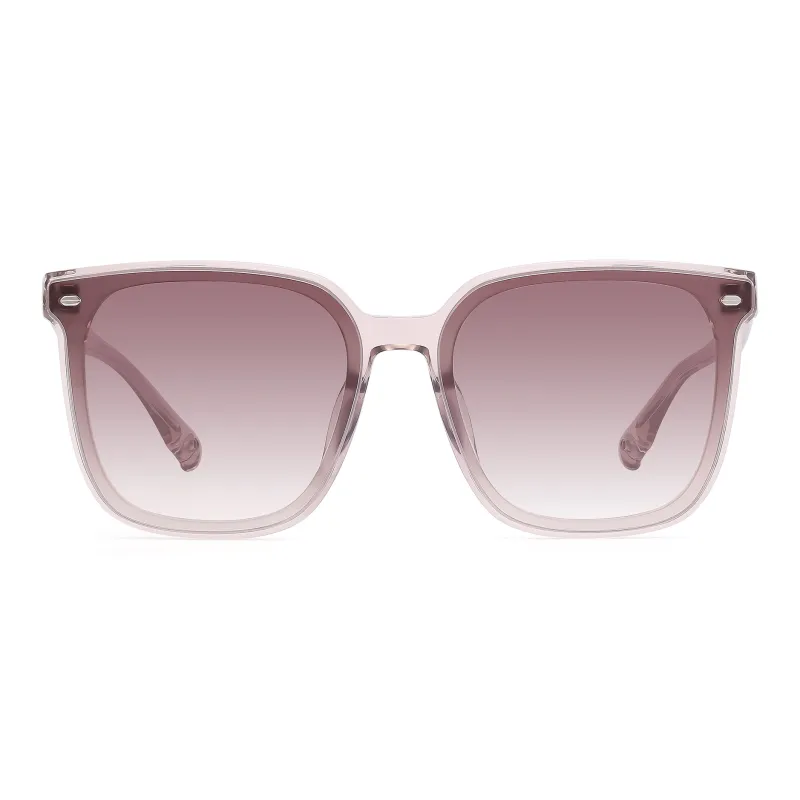 PULAIS Plate Frame Square Sunglasses Unisex-10