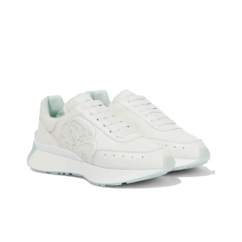 Alexander McQueen Sprint Runner 'White Green'-3