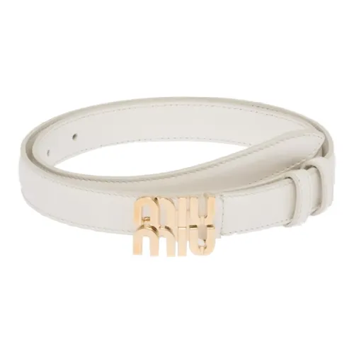 MIU MIU Leather Belts Women's