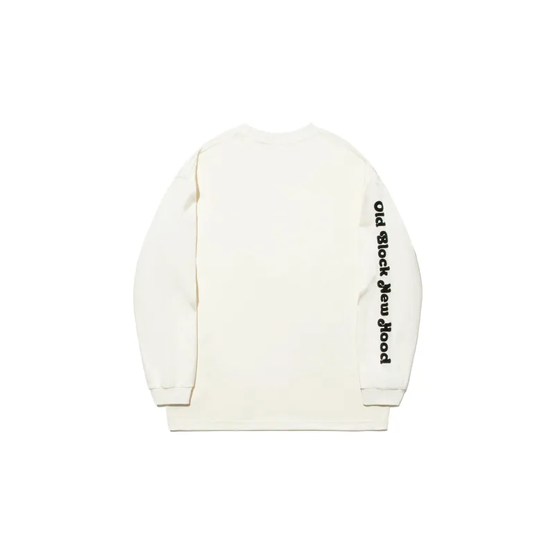 LiNing Li Ning X Steven Harrington T Shirt Unisex Ecru-1