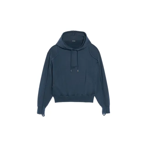 Jacquemus Sweatshirts Unisex Dark Marine Blue