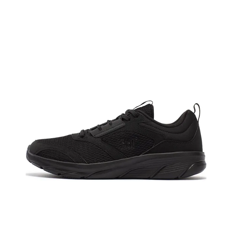 361° Abrasion Resistant Breathable Low Top Running Shoes Men's Black-0