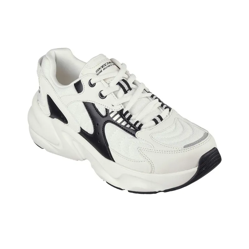 Skechers BOBS BAMINA 2 Chunky Sneakers Women's Low Top Beige White Black-1