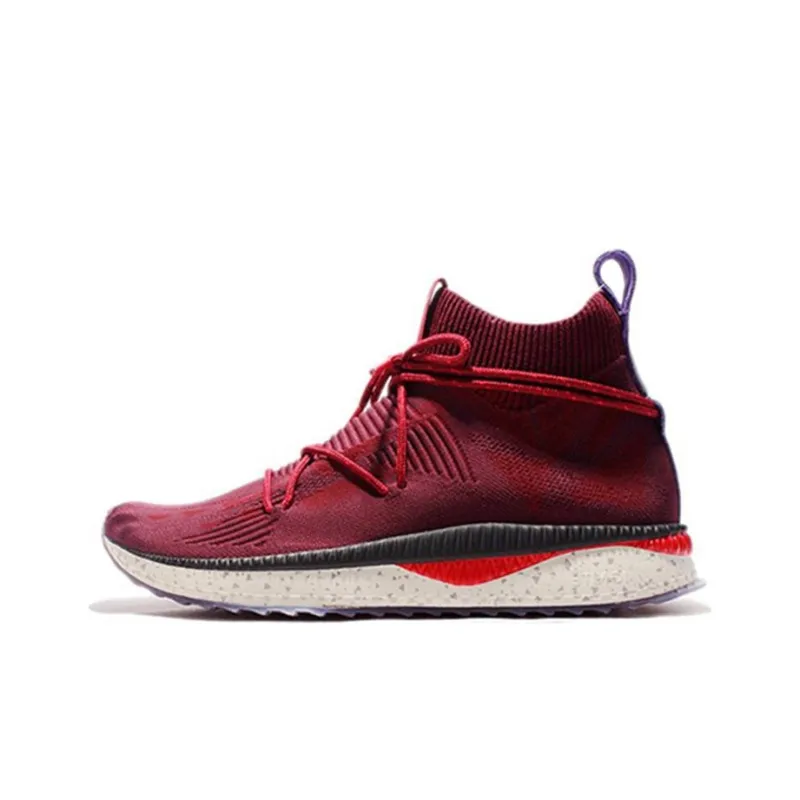 PUMA Naturel X Tsugi EvoKnit Sock 'Bordeaux'-0