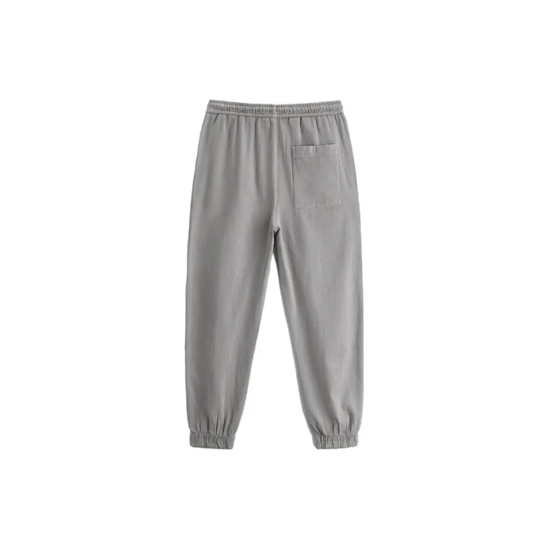 ZARA Casual Pants Men Gray-1