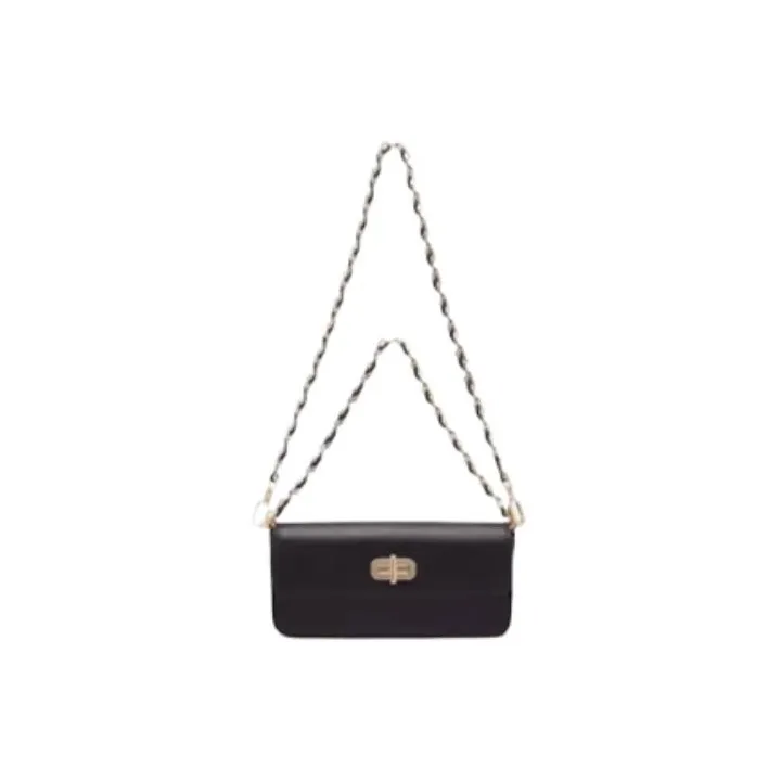 Tommy Hilfiger Braid-strap Leather Shoulder Bag-0