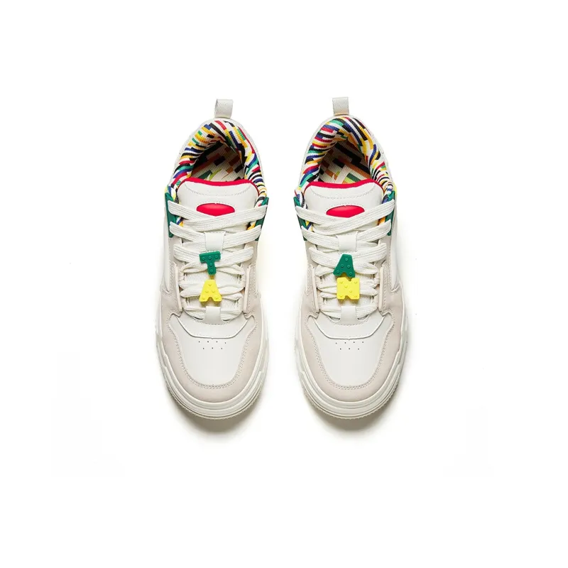 ANTA Skateboarding Series Sneakers'White Beige'-2