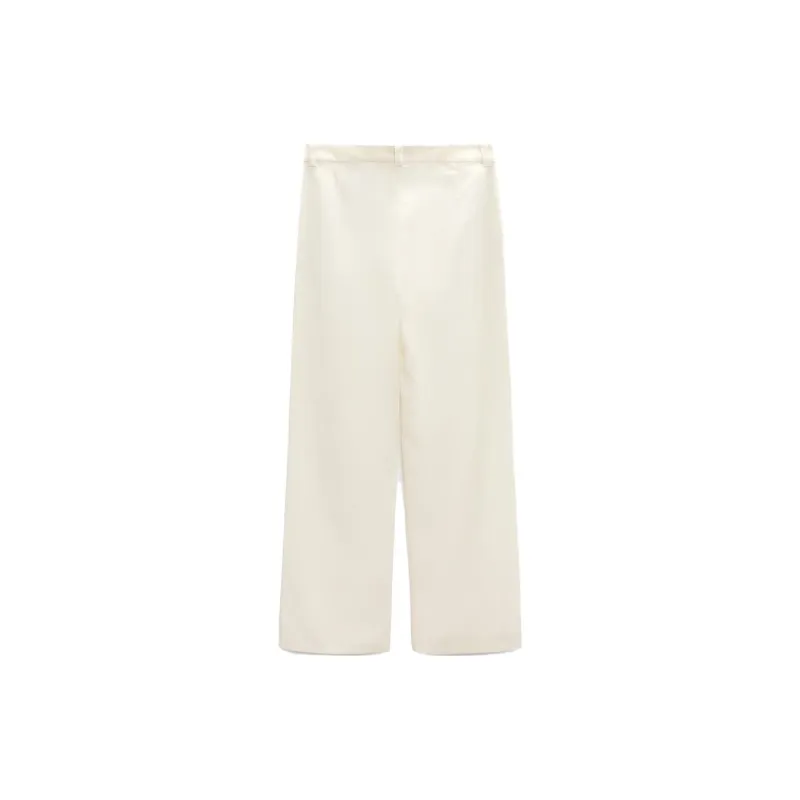 ZARA Casual Pants Women's Xiangzi Blue-1