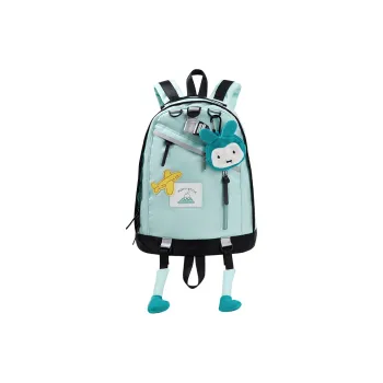 Miffy Nylon Fabric Backpack Large Size Women's Light Green/Pink
