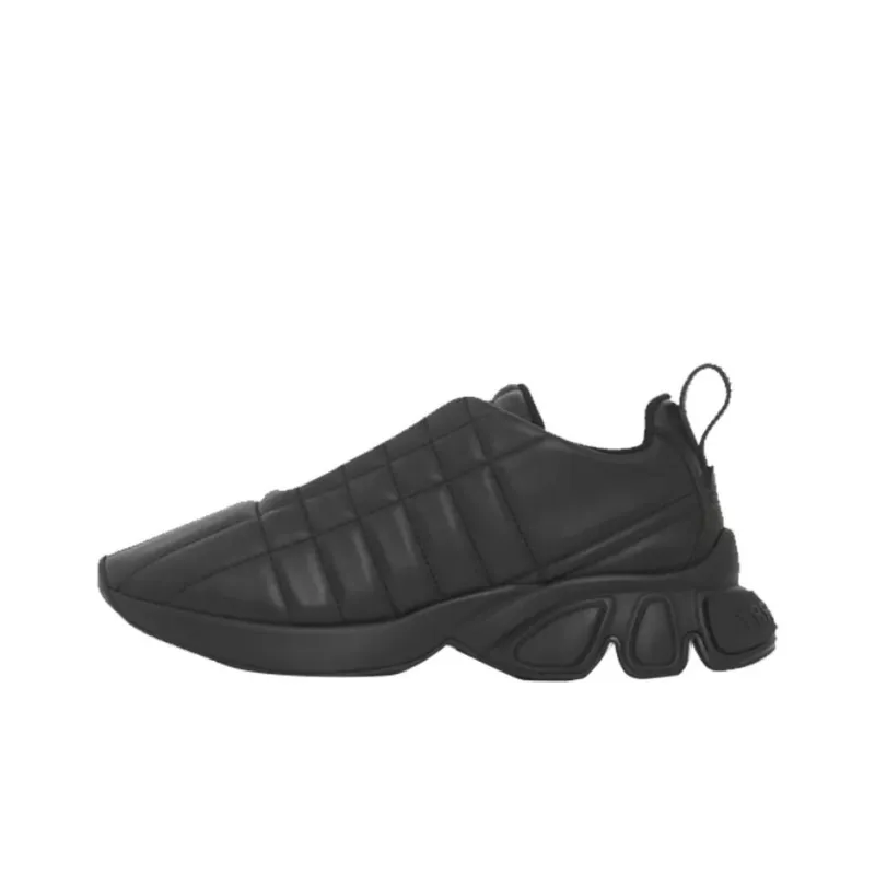 Burberry Quilted Leather Sneaker Black-0