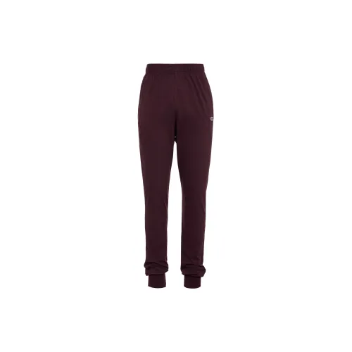 Champion Knitted Sweatpants Unisex Burgundy