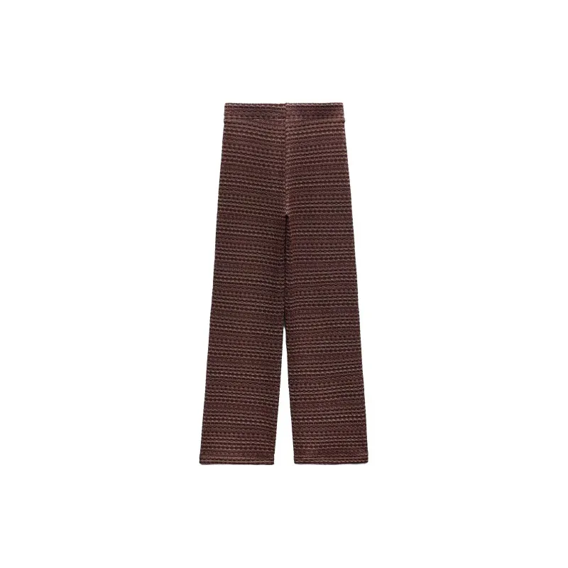 ZARA Casual Pants Women's Tan-1