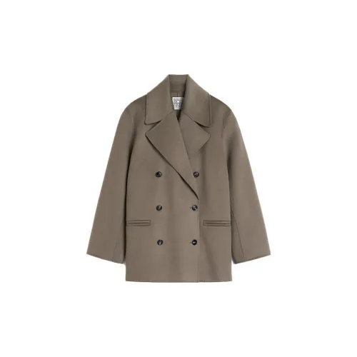 Toteme Double-breasted Wool Coat