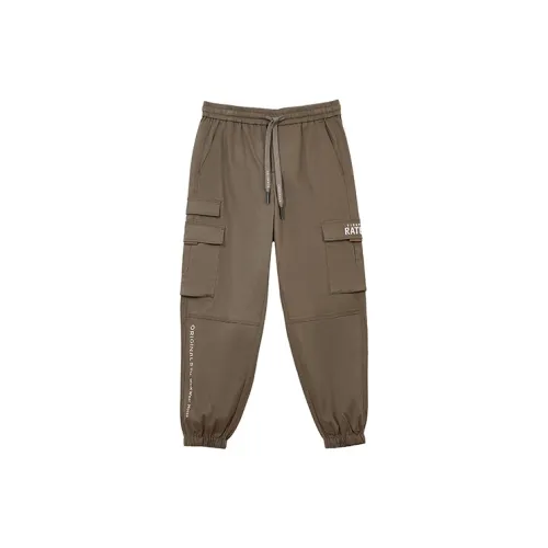 JACK&JONES Casual Pants Men Dark Brown