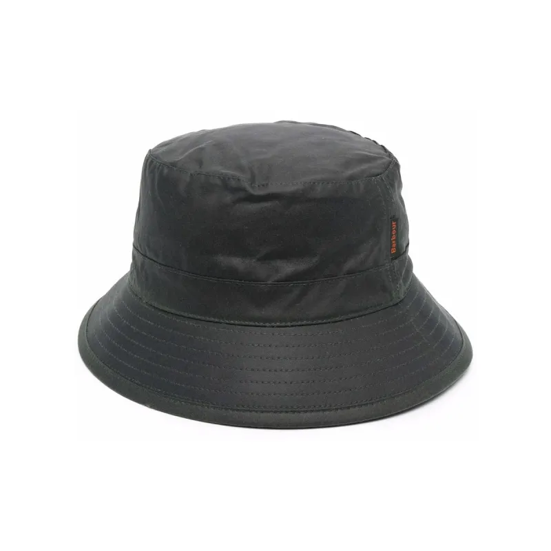 BARBOUR Stitch Detail Bucket Hat-0