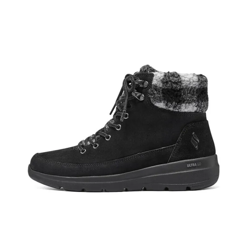 Skechers On the GO Glacial Ultra Timber 'Black White' Women's-0