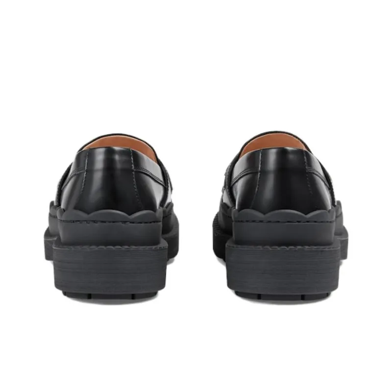 GUCCI Women's Loafer 'Black' Women's-3