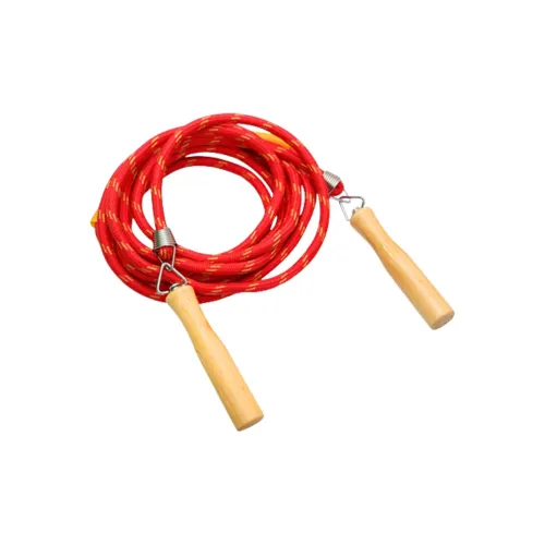 MIKALAN Group Activity Non Countable Jump Ropes Students Rope Material Woven Rope, Handle Material Wooden