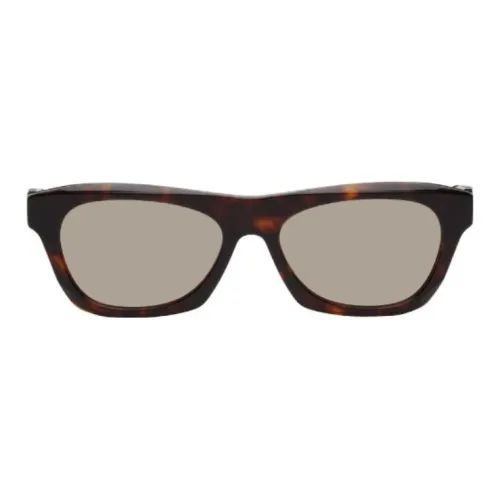 GIVENCHY Irregular Shape Sunglasses Men's Tortoiseshell
