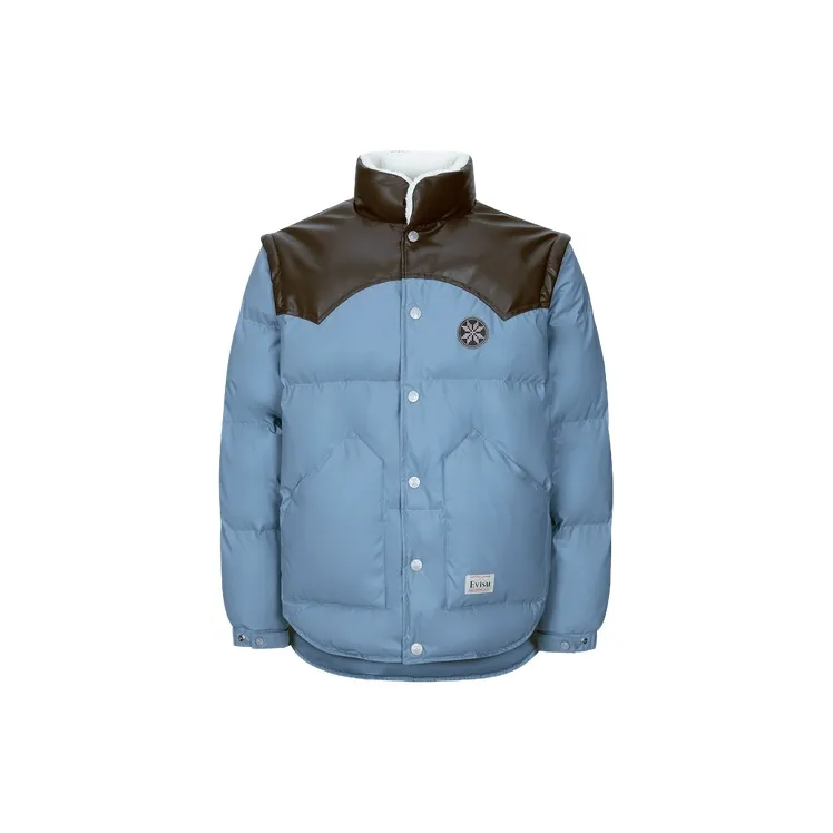 EVISU Down Jackets Men Dark Blue-1