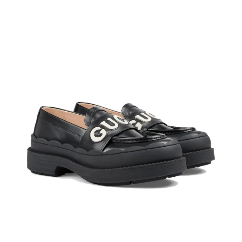 GUCCI Women's Loafer 'Black' Women's-1
