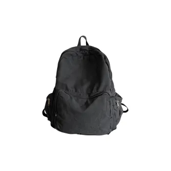 HAWA Canvas Backpack Shoulder Bag Large Size Unisex Multicolor