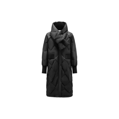 JZ. ANNAKRO Down Jackets Women's Plain Black