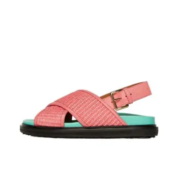 MARNI Strap Sandals Women's Pink Blue