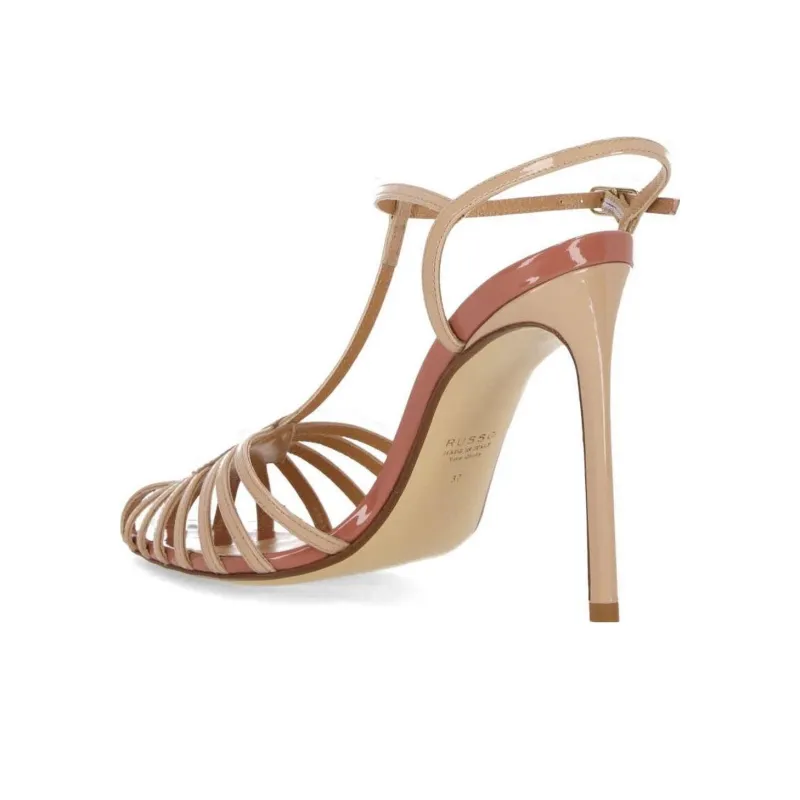 FRANCESCO RUSSO Roman Sandals Women's Nude-3