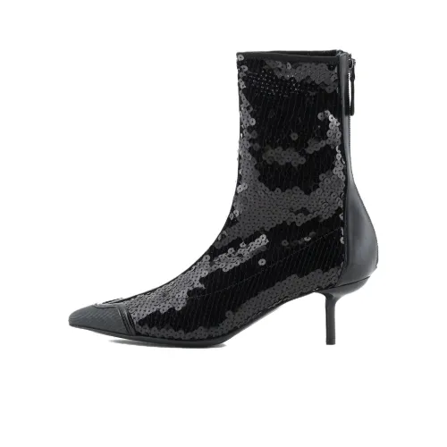 EMPORIO ARMANI Ankle Boots Women's Black