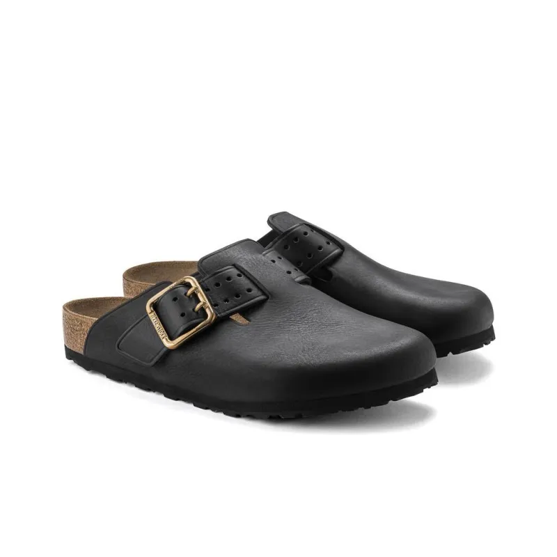 Birkenstock Boston Bold Leather Black-2