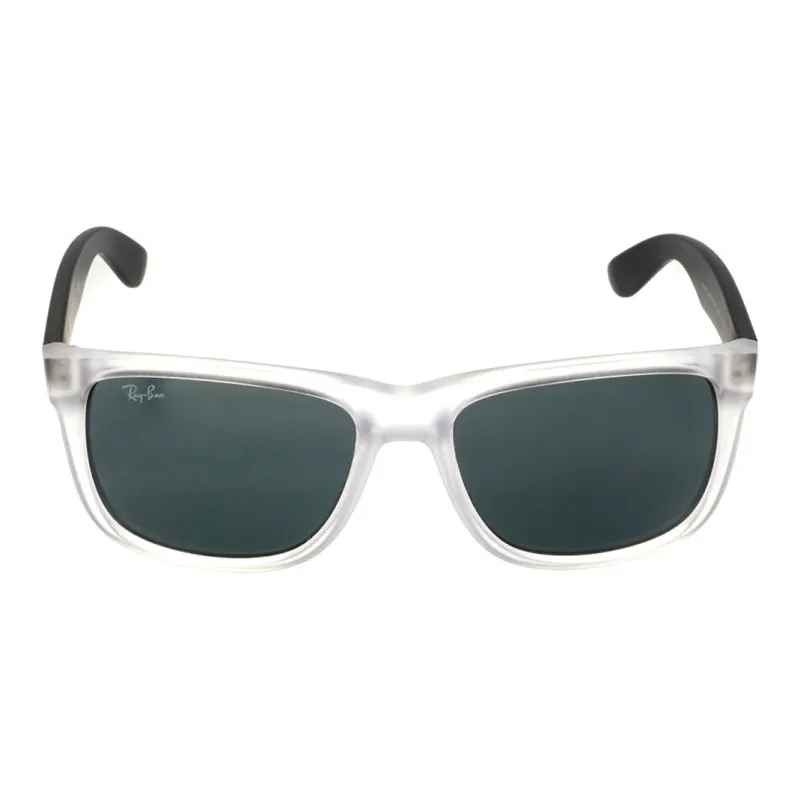 RayBan Plastic Irregular Shape Sunglasses Men's White-1