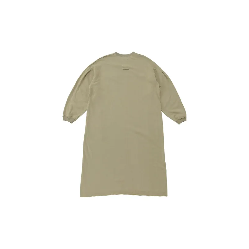 New Balance FW23 Long Sleeved Dress Women's Green-1