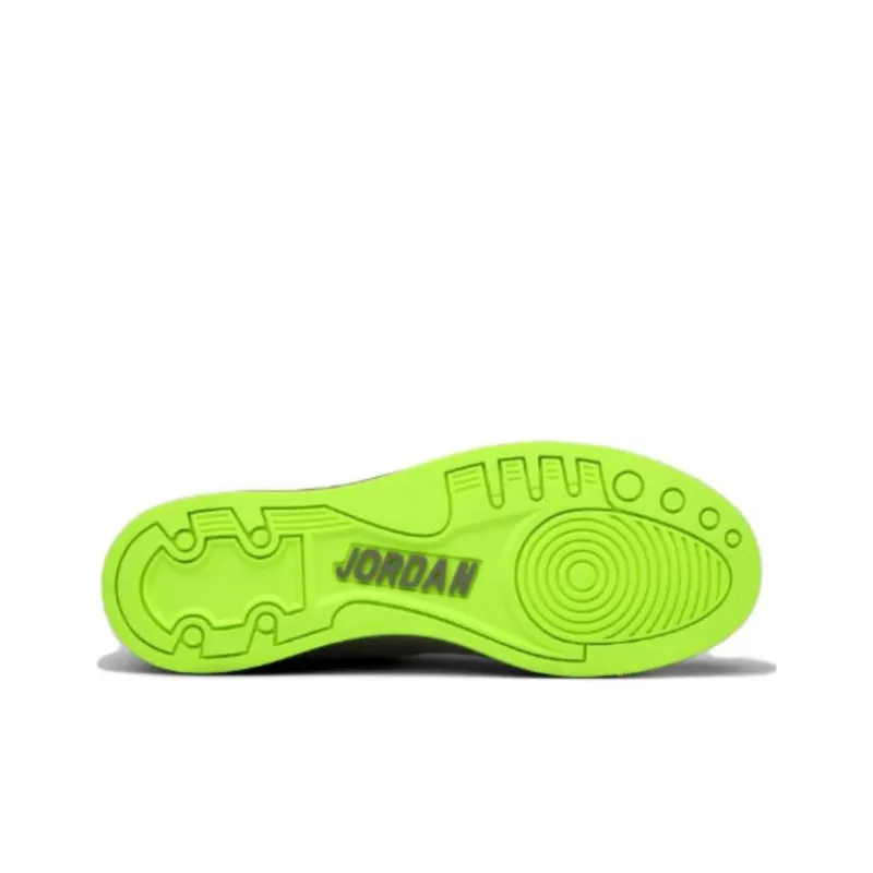 Air Jordan Sky High Canvas 'Grit Volt'-2