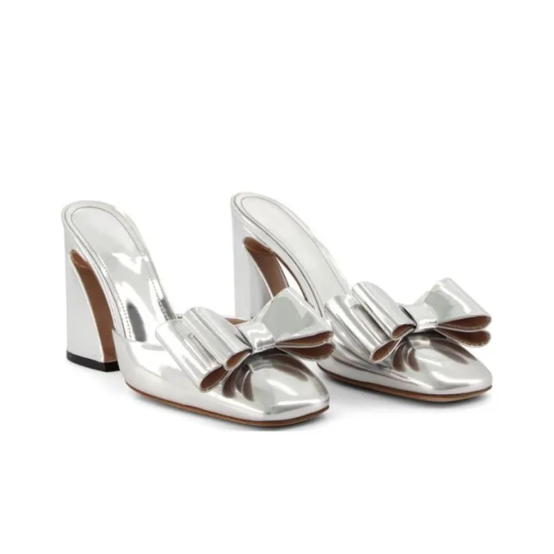 Giambattista Vall Pop Bow 100mm Mules Women's-1