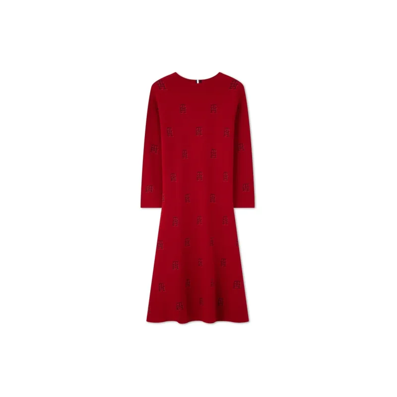 Tommy Hilfiger Long Sleeved Dresses Women's-1