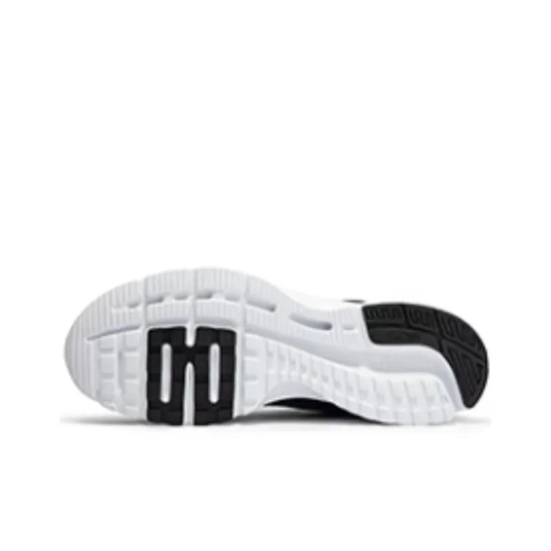 361° Durable Breathable Lightweight Low Top Running Shoes Men's Black White-4